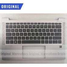 Palmdescanso para teclado hp elitebook 830 735 g7, capa superior com teclado sem retroiluminação para os eua 2024 - compre barato