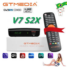 NEW GTMEDIA V7 S2X Receptor GTMEDIA V7S HD satellite receiver 1080P +USB antenna DVB-S2  TV Box upgrade freesat v7 hd 2024 - buy cheap