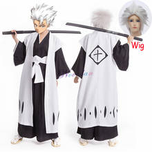 Anime BLEACH Toshiro Hitsugaya Toushirou Aizen Sousuke Kyoraku Shunsui Cosplay Costume Death Divisi 10th Captain Die Pa Kimono 2024 - buy cheap