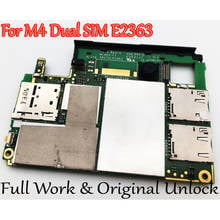 Full Work Original Unlock mainboard For Sony Xperia M4 Aqua Dual-SIM E2363 motherboard Logic Circuit Electronic Panel TESTED 2024 - buy cheap