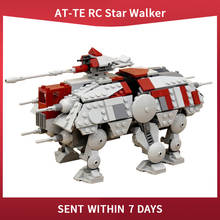 Space Wars Bricks MOC AT-TE RC Space Walker Robot Model Building Blocks DIY Movie Collection Assembly Toys for Kids Boys Gift 2024 - buy cheap