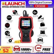 LAUNCH-lector de código de motor Creader CR3008, autoescáner OBD2, EOBD, PK, NT301, kw850, para coche 2024 - compra barato