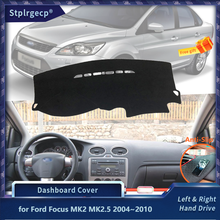 Capa protetora para painel de autos, capa antiderrapante para painel, à prova de sol, para ford focus mk2 mk2.5 2004 a 2010 2024 - compre barato