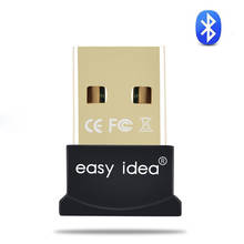 Adaptador USB inalámbrico con Bluetooth, Mini Dongle USB Bluetooth 4,0, Bluetooth Transmisor receptor portátil de modo Dual para ordenador y PC 2024 - compra barato