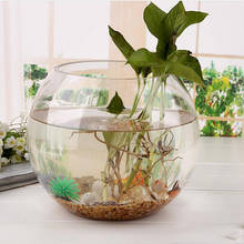Различная прозрачная стеклянная подвесная ваза для цветов, аквариум, садовый декор 2024 - купить недорого