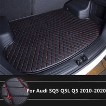 5 Colors Car Trunk Mat For Audi Q5 SQ5 Q5L (2010-2020 Year) all Car Styling Car Cargo Liner Interior Accessories Carpet 2024 - buy cheap