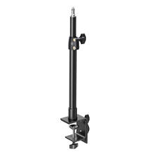 Adjustable Universal Table Desk Clamp Mount Stand 1/4' Screw Tip Tablet Bracket Foot For DSLR DC Camera Camcorder Ring Light 2024 - buy cheap