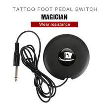 Novo design pedal de tatuagem de plástico preto, pedal interruptor de pedal 360 graus, acessório de máquina de tatuagem, ferramentas de tatuagem-b5 2024 - compre barato