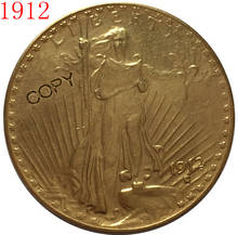 США 1912 $20 St. Копия монеты с изображением гауденция 2024 - купить недорого