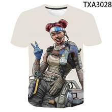 Apex Legends T Shirt Men Women Children Summer Streetwear 2020 Cool Game 3D Printed T-shirt Short Sleeve Boy Girl Kids Tops Tees 2024 - buy cheap