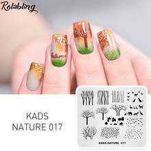 Nature Series Nail Art Plates for Stamping Manicure Animal Trees Image Stamp Template Nail Printing Stencil Tool for Nail Polish 2024 - buy cheap