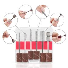 12Pcs/Lot Nail Drill Bits Diamond Cutters Set for Electric Manicure Machine Sanding Bands Accessories Nail Files Milling Cutter 2024 - buy cheap