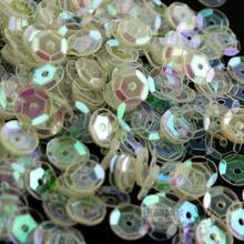 6mm 20g 1200pcs flat Round PVC loose Sequins Sewing Shinny Sequin Craft Clothing Accessories  For Crafts Sewing Decoration 2024 - buy cheap