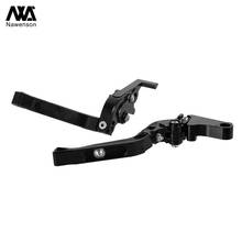 Cnc alumínio folding extensíveis alavancas de embreagem do freio da motocicleta para ninja 400 z400 2018-2020 para versys 300x z125 2017-2020 2024 - compre barato