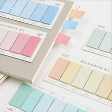 120 Sheets/pad  notes Water Color Notebook Planner Bookmark Sticky Notes Sticker Marker Index Pad Tab Memo Flag Labels 2024 - buy cheap