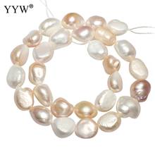 Cultured Baroque Freshwater Pearl Beads Natural Mixed Colors 12-13mm Bead DIY Material Fit Necklace Bracelet Jewelry Making 2024 - buy cheap