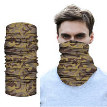 1PC Camouflage Print Unisex Bandana Face Cover Protect Foggy Haze Anti-Spitting Protective Face Scarf Cycling Dustproof Buffs 2024 - buy cheap