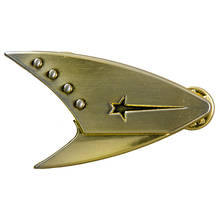 Insignia de Metal de Star Trek Cosplay, Insignia del comando Discovery, broche de Insignia médica, Insignia de ciencia, regalo de colección 2024 - compra barato