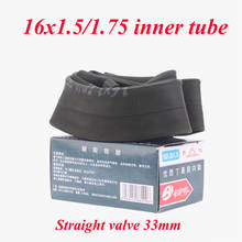 High Quality 16 Inch Inner Tube 16x1.5/1.75 Inner Camera 16x1.5 Inner Tire 16x1.75 Tube for Bicycle Bike Accessories 2024 - buy cheap