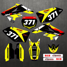 Free Customized Motocross RMZ 250 2009-2007 GRAPHICS Decals Stickers Kits For SUZUKI RMZ250 RMZ-250 RM250Z 250RMZ 2007 2008 2009 2024 - buy cheap