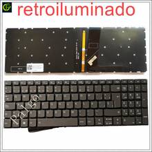 Клавиатура с испанской подсветкой для Lenovo IdeaPad s145 15 15iwl s145-15iwl v145, Латиноамериканский ноутбук SP LA 2024 - купить недорого