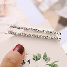 BLIJERY 2pcs/lot Simple Korea Rhinestones Hair Clips for Women Girls Hairpins Fashion Styling Hair Accessories 2024 - buy cheap