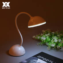 Luminária de mesa para leitura com proteção de olho para crianças, luz noturna ajustável via usb com led e toque, lâmpada em forma de fone de ouvido