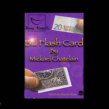 Tarjeta Flash de Mickael chateelain (truco e instrucciones en línea), magia de primer plano y tarjeta, trucos de magia, ilusionismo divertido 2024 - compra barato