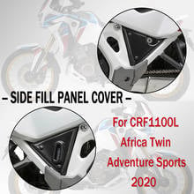 NEW CRF 1100 L Motorcycle parts Side Guard Fairing Cover Protector Panel For Honda CRF1100L Africa Twin Adventure Sports 2020 2024 - buy cheap