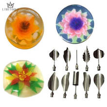 5/10pcs/Set 3D Jelly Flower Art Tools 1pcs Syringe 3D Gelatin Art Tools Jello Gubbins Pudding Nozzle Syringe Set Russian Nozzles 2024 - buy cheap