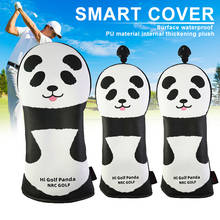 Juego de fundas para la cabeza con estampado de Panda para palos de Golf, cubiertas protectoras para conductores, Fairway, T8, 3 uds. 2024 - compra barato