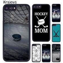 Krajews Coque Sport Ice Hockey phone Case For iPhone 5 6S 7 8 Plus 11 12 13 Pro X XR XS Max Samsung Galaxy S6 S8 S9 S10 plus 2024 - buy cheap