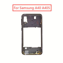 For Samsung Galaxy A40 A405 Middle Frame LCD Supporting Frame Plate Housing Bezel Faceplate Bezel on Battery Cover Repair Parts 2024 - buy cheap