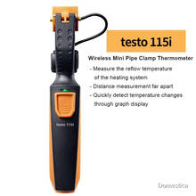 Mini conjunto Testo inalámbrico, sistema de refrigeración, instrumento de medición de presión, termómetro, medidor de presión, 805i, 510i, 115i 2024 - compra barato