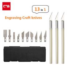 Engraving Craft Knife Kit Steel Cutter Blades for Paper Plastic Cut Mobile Phone Laptop DIY Repair Hand Tools Carving Knife 2024 - buy cheap