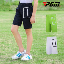 Pgm respirável crianças calções de golfe para meninos macio elástico respirável verão shorts confortável roupas esportivas golfe d0796 2024 - compre barato