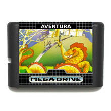 Aventura cartão de jogo 16 bit md para sega mega drive para genesis 2024 - compre barato