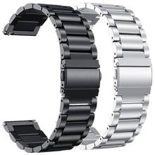 Pulseiras de aço inoxidável para relógio inteligente huawei, pulseiras substituíveis para honor magic, gt 2e/gt 2 de 46mm/gt 2024 - compre barato