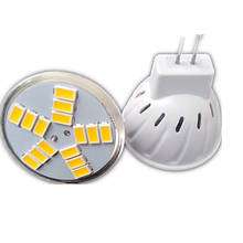 Lâmpada de led quente/fria, 1-10 peças, 3w, 5w, 7w, smd, led, mr11, gu4, 9, 12, 15leds, 2835, smd, diâmetro 35mm, ac/dc, 12v