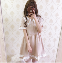 kawaii girl gothic lolita op princess loli cosplay Japanese sweet lolita dress vintage lace bowknot loose victorian dress 2024 - buy cheap
