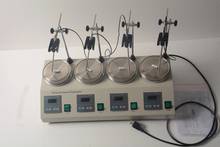 4 heads multi unit Digital display thermostatic Lab magnetic stirrer mixer hotplate blending mixing stirring machine agitator 2024 - buy cheap