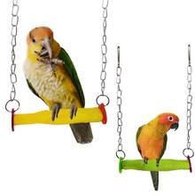 Игрушки для попугаев качели для птиц скалолазание Висячие качели для питомца попугай гамак для ары игрушки для птиц 2024 - купить недорого
