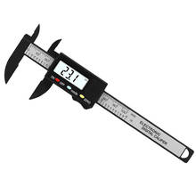 0-100mm/0.1mm Electronic Digital Caliper Carbon Fiber Composites mm&inch Vernier Caliper Measuring Tools Digital Ruler trammel 2024 - buy cheap