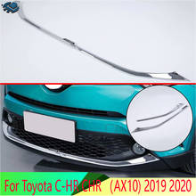 For Toyota C-HR CHR AX10 2019 2020 Car Accessories ABS Chrome Front Grille Accent Cover Lower Mesh Trim Molding Styling Bezel 2024 - buy cheap