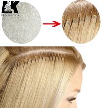 Wholesale 100g/bag Transparent Color 100% Italian Keratin Glue Bead/Granule/Grain For Hair Weft Tools 2024 - buy cheap