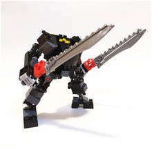 208PCS Manned Mecha Warrior Building Blocks Toys For Children Armor Robots Anime Figure Model 13cm Action Figure Blocks Dolls 2024 - buy cheap