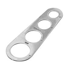 Stainless Steel Spaghetti Measurer Tool with 4 Holes Pasta Portion Control Gadgets 4 Portion Cooking Tool Drop Ship 2024 - buy cheap