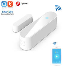 Tuya Smart WiFi Door Sensor Door Detectors Magnetic Switch Window Sensor Alert Wireless Alarm For Alexa Google Home Alice 2024 - buy cheap