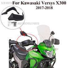 Protetor de mão para motocicleta, proteção de vento para guidão de motocicleta para kawasaki versys x300 x 300 2017 2018 2019 2020 2024 - compre barato