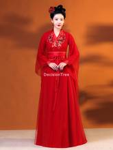 Fantasia de fadas tradicional chinesa 2021, roupa hanfu para mulheres, dança folclórica oriental, vestido de princesa 2024 - compre barato